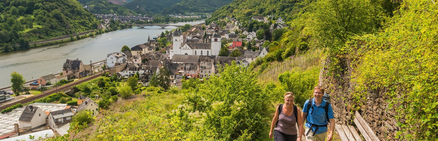 Wandern an der Mosel